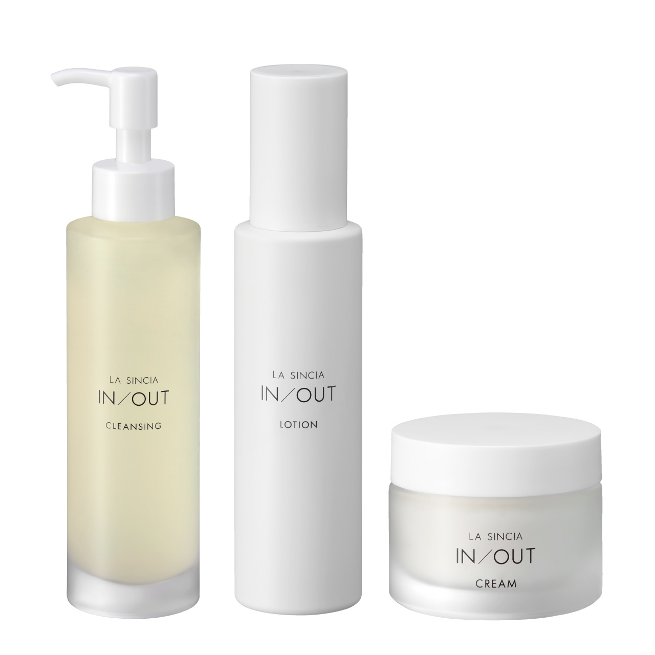 LA SINCIA IN/OUT 3点セット